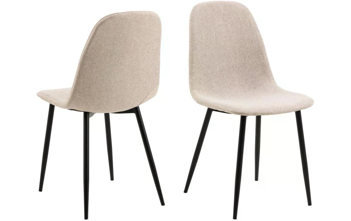 Stuhl Celia 4 Stück, Beige<br>Esszimmerstühle
