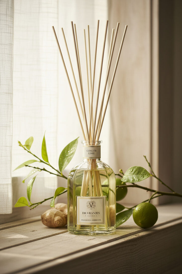 kleur n.v.t. dr. vranjes firenze geurstokjes ginger lime diffuser 1250ml
