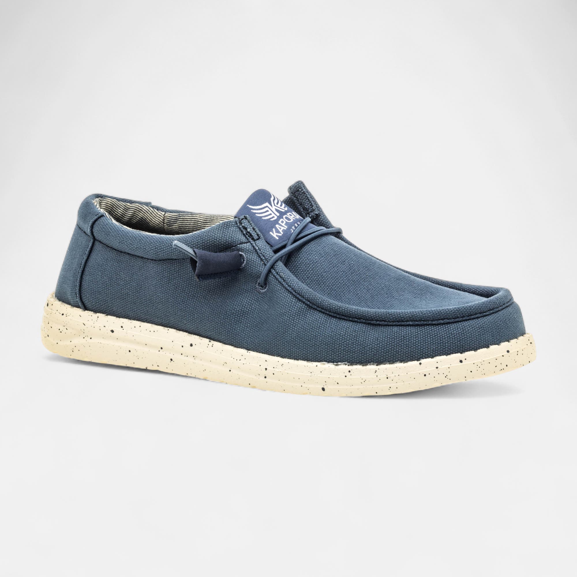 Chaussures en toile Homme bleu marine