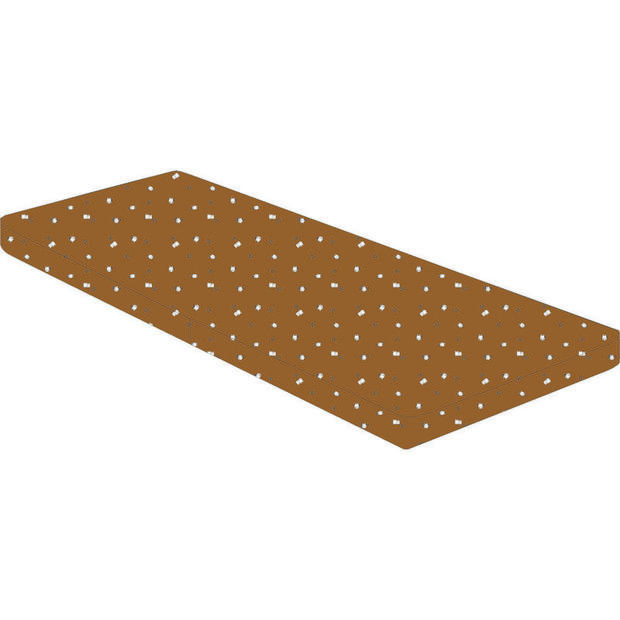 Matelas pliant 2 volets 60x120 cm Boubou - DOMIVA