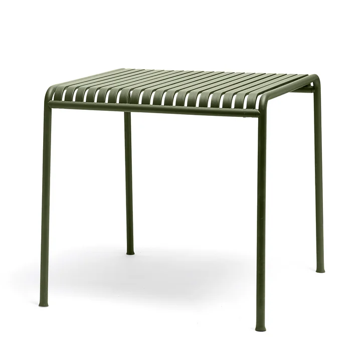 HAY - Palissade Tisch, 82.5 x 90 cm, olive