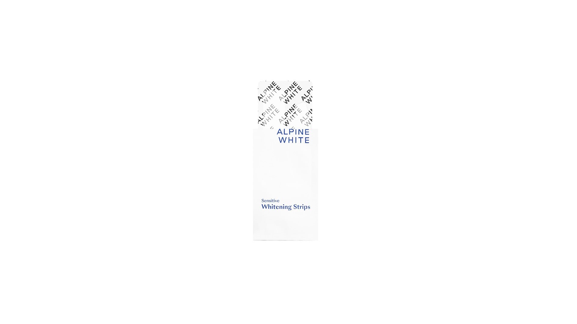 Alpine White Whitening Strips Sensitive<br>1 Stück, für 7 Anwendungen