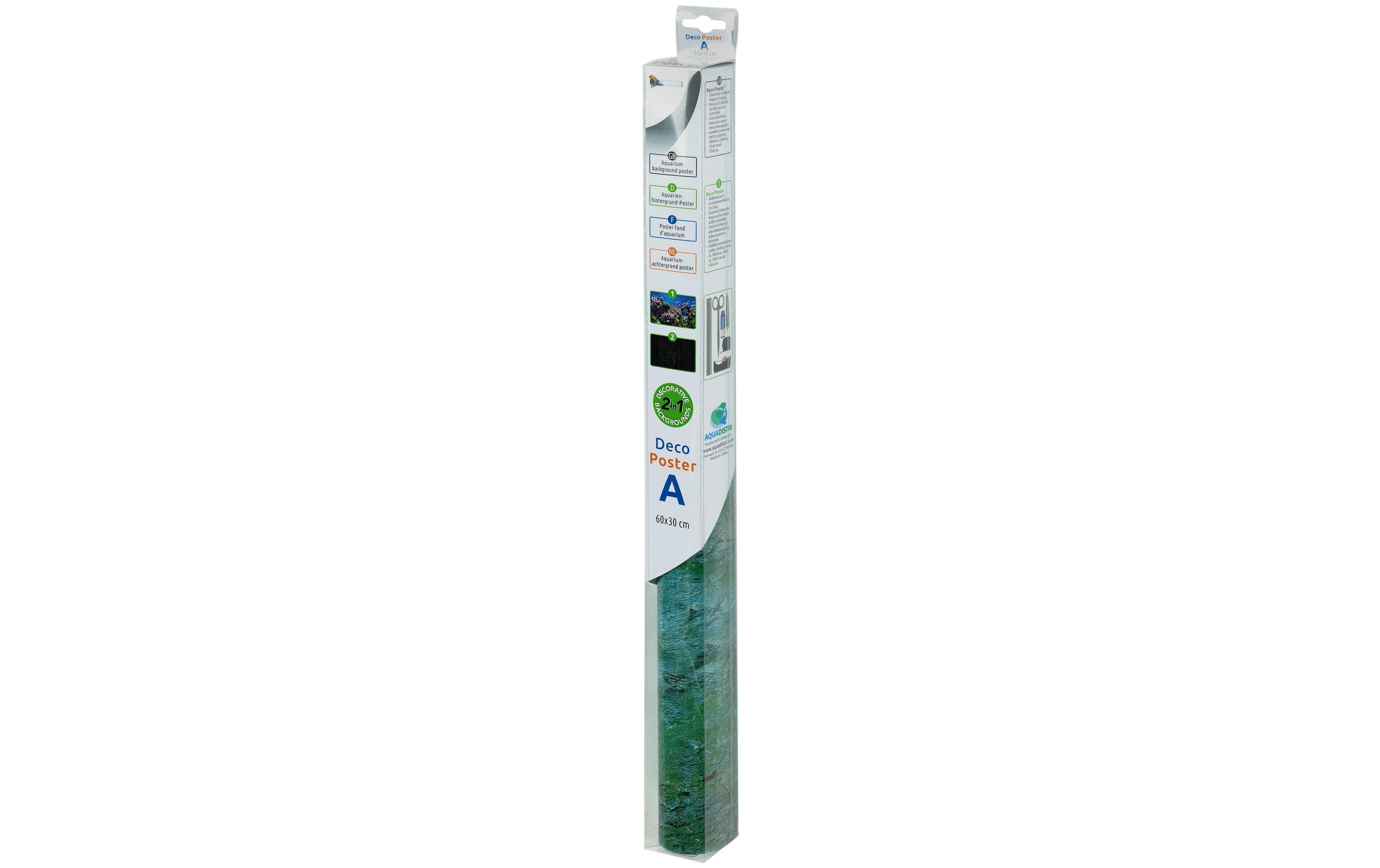 Rückwandfolie Deko Poster A6 150 x 61 cmPoster-Rückwand für das Aquarium