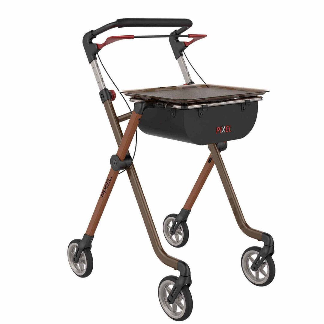 Rehasense Pixel Wohnraumrollator (toffee/ braun)