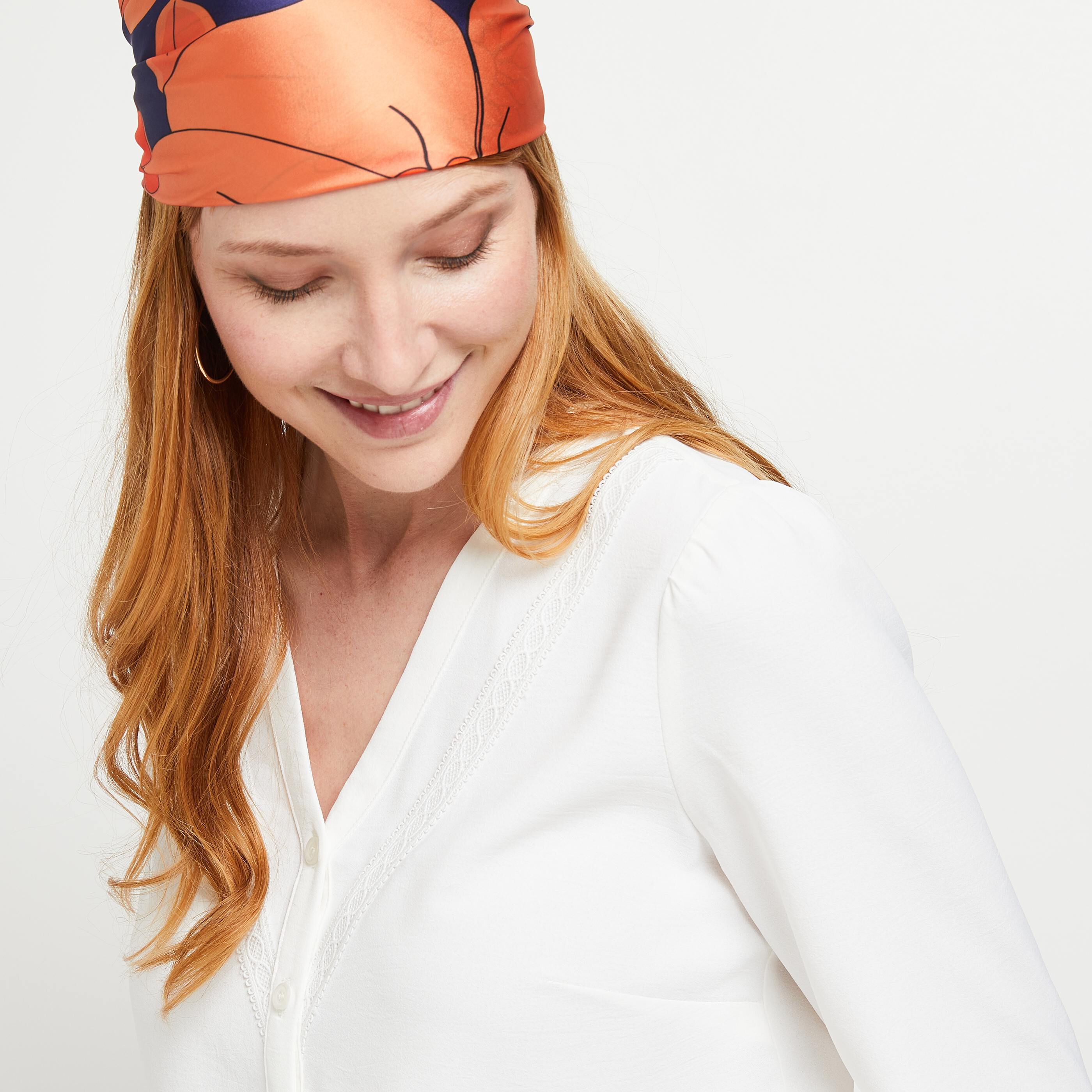 Chemisier fluide écru femme - ECRU