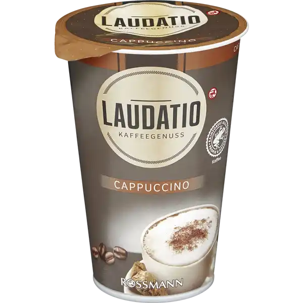 Cappuccino mit Rainforest Alliance zertifizierten Kaffee