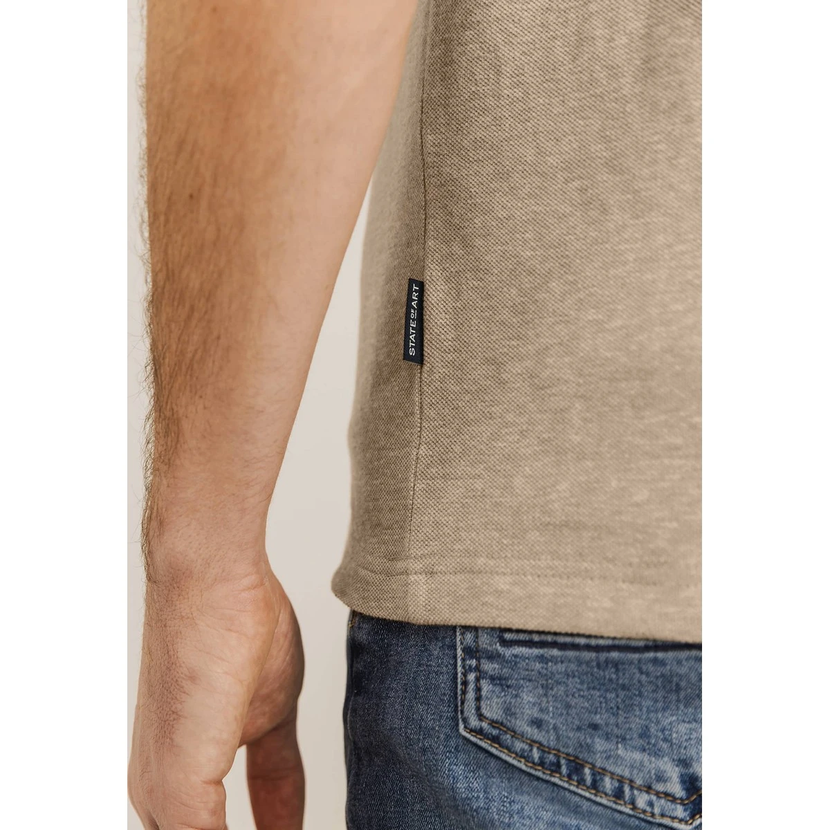 Heren Polo 420062 Dorian Zip
