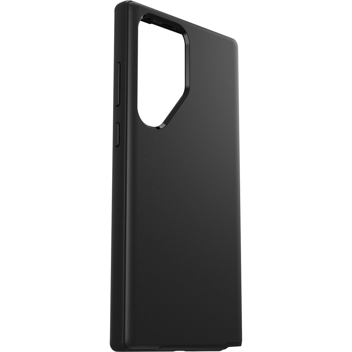 Samsung Galaxy S23 Ultra 5G Antimikrobielle Outdoor Case Hülle Symmetry Series Recycelter Kunststoff (77-91157) - Schwarz