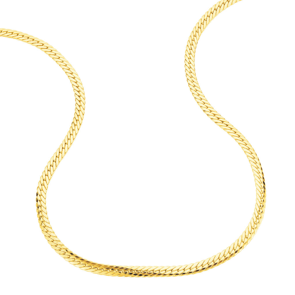 Collier Soumayyah Maille Anglaise Or Jaune
