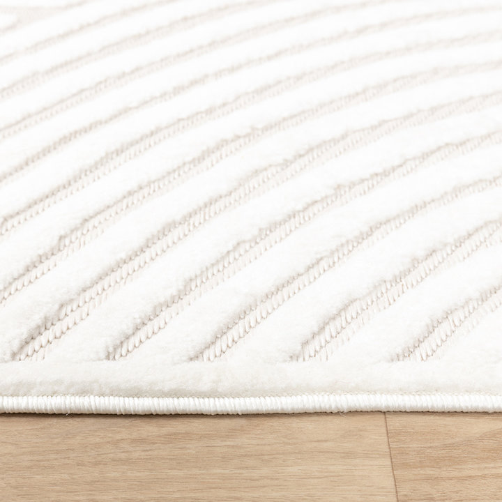 Modern binnen- en buitenkleed - Nori Curves Wit