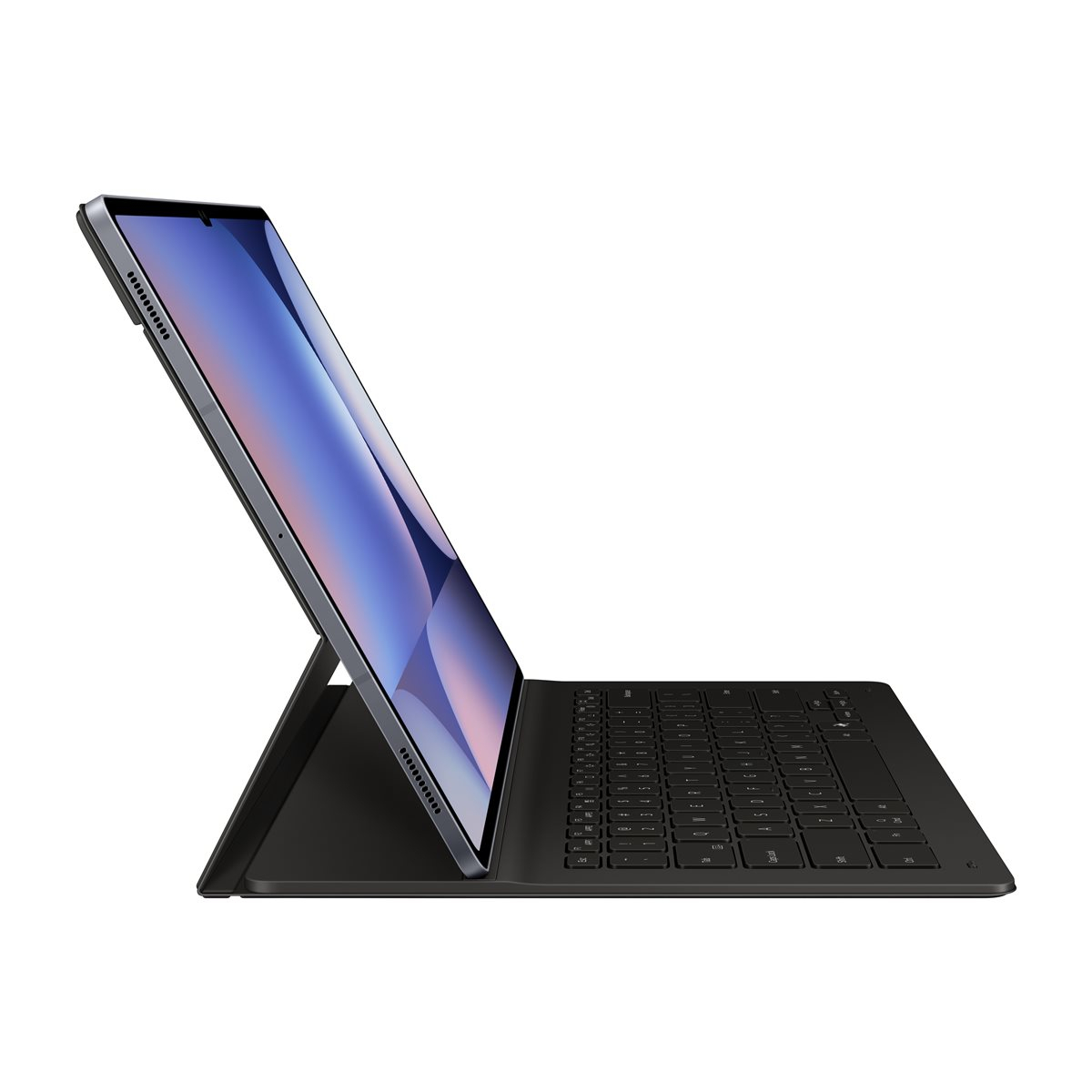 Galaxy Tab S10 Ultra / Tab S9 Ultra Book Cover Tasche mit Bluetooth Tastatur (EF-DX920BBEGSW) - Schwarz
