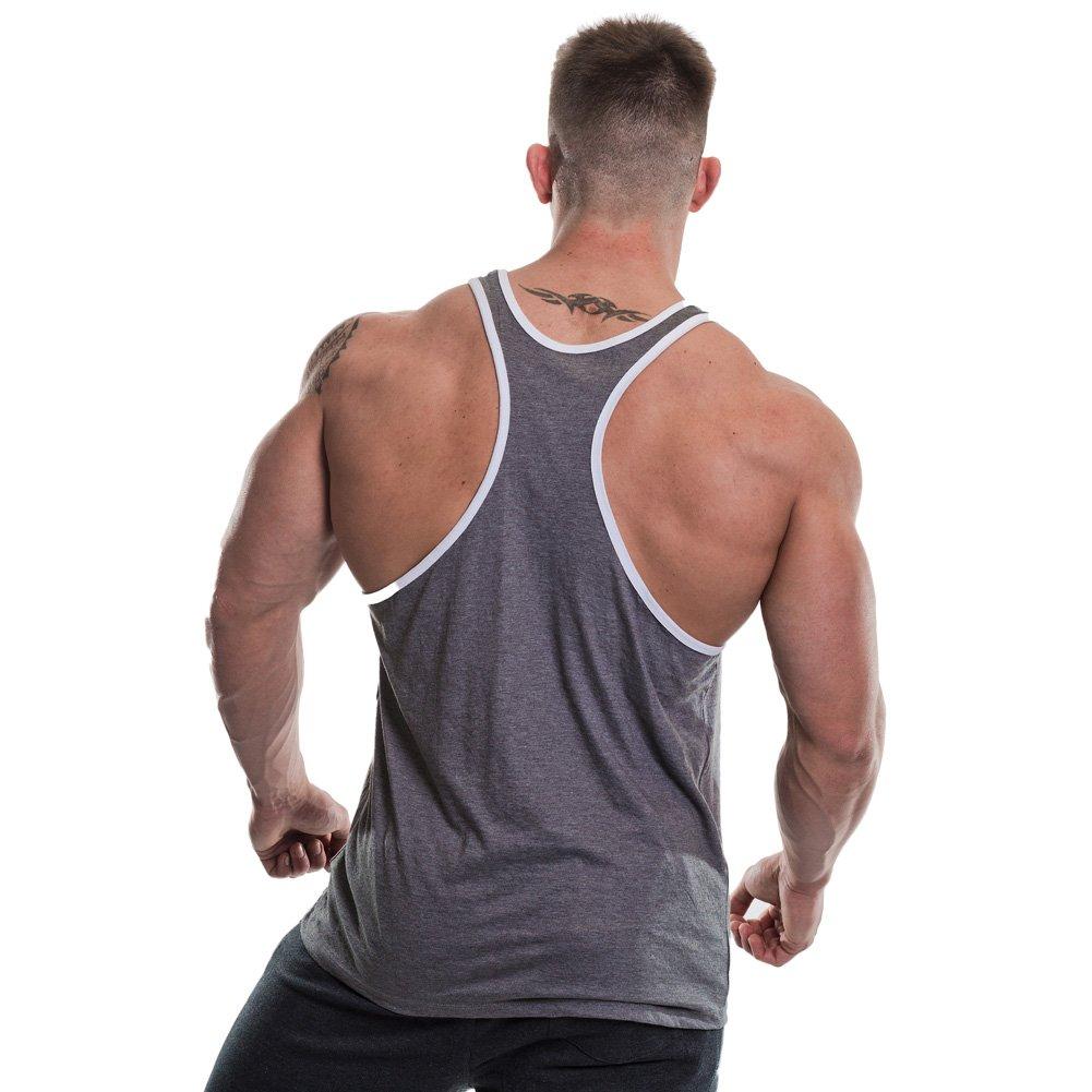 Golds Gym GoldsGym Muscle Joe Contrast Stringer Vest Mens