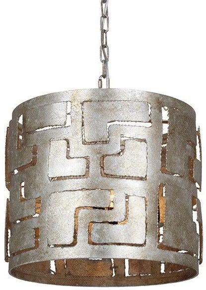 Hanglamp Zilver Pablo  | Leclercq & Bouwman⌀40  x H35 cm
