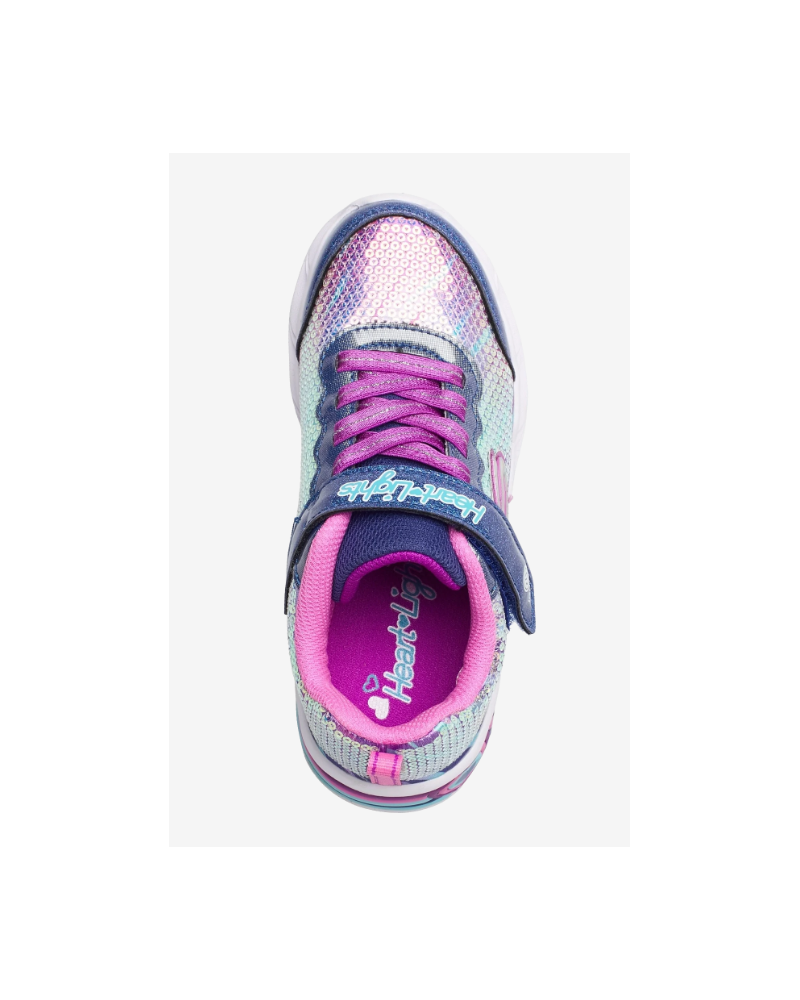 Skechers - Girls Sweetheart Lights - Navy/Multi