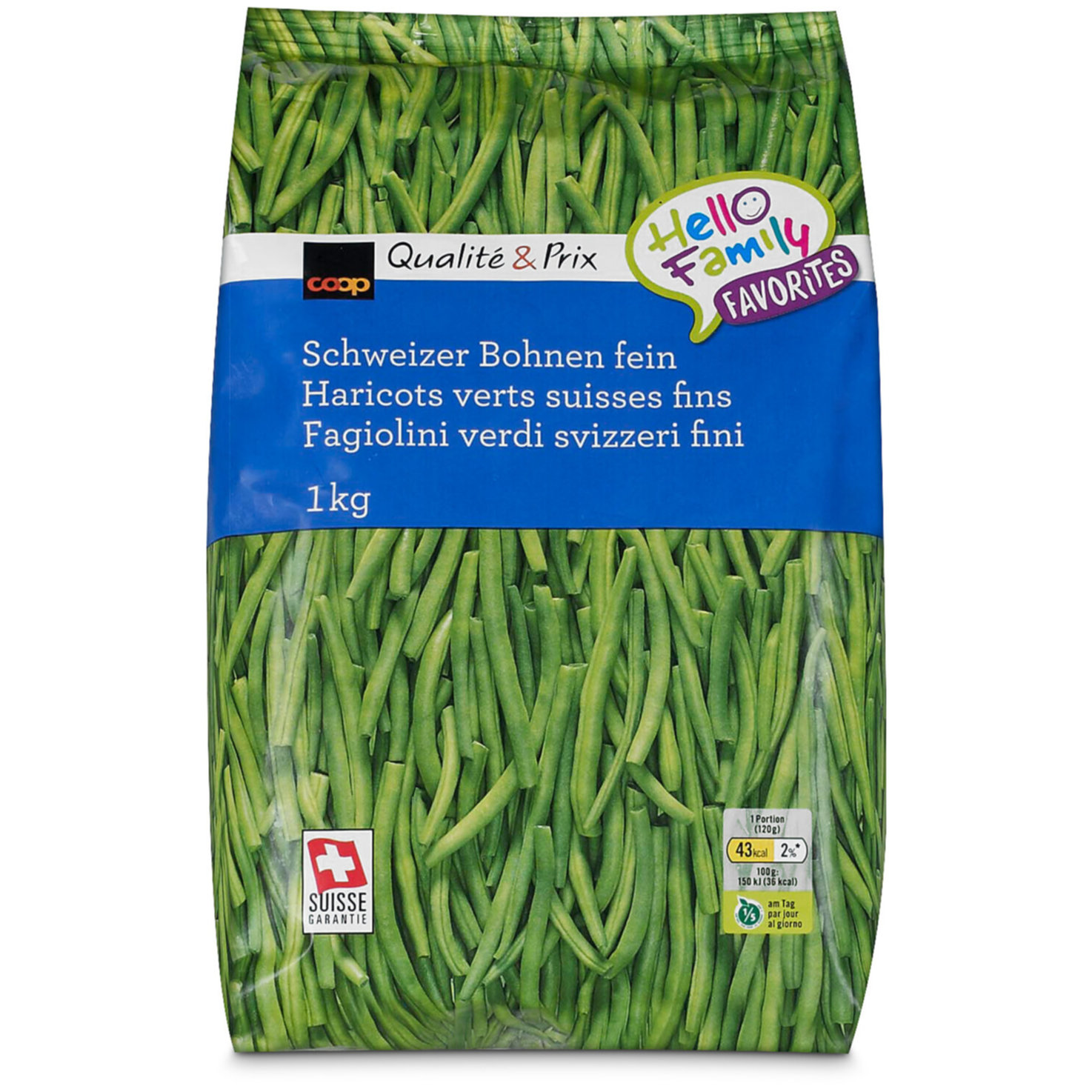Bohnen fein -