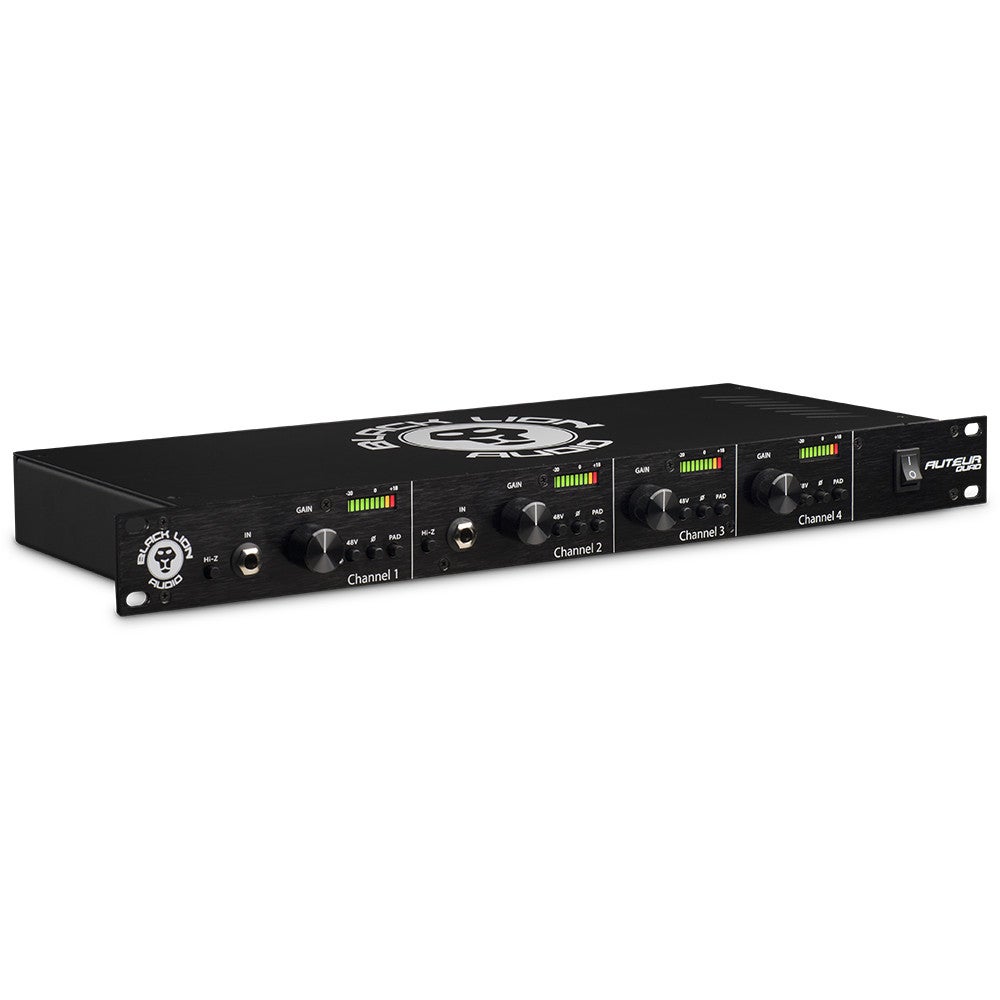 Black Lion Audio Auteur Quad microfoon voorversterker