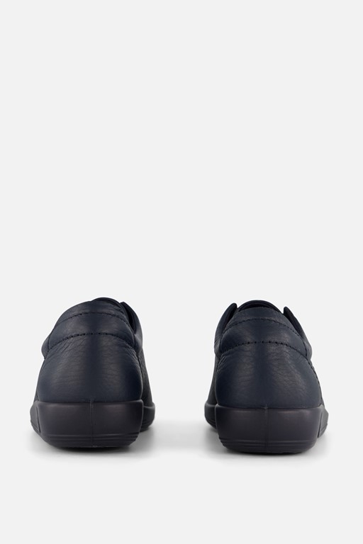 Ecco Soft 2.0 W Sneakers blauw Leer