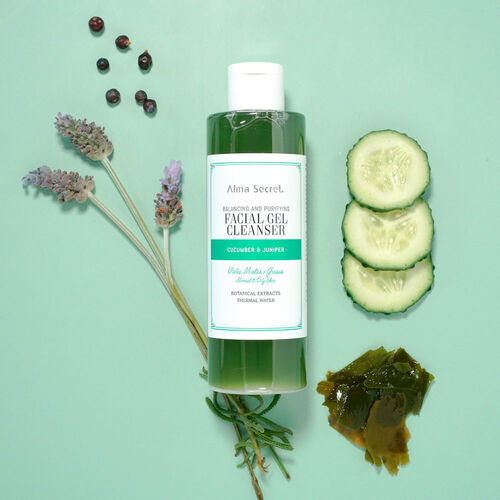 Alma Secret - Facial Gel Cleanser Quilibrante Y Purificante Pepino & Enebro