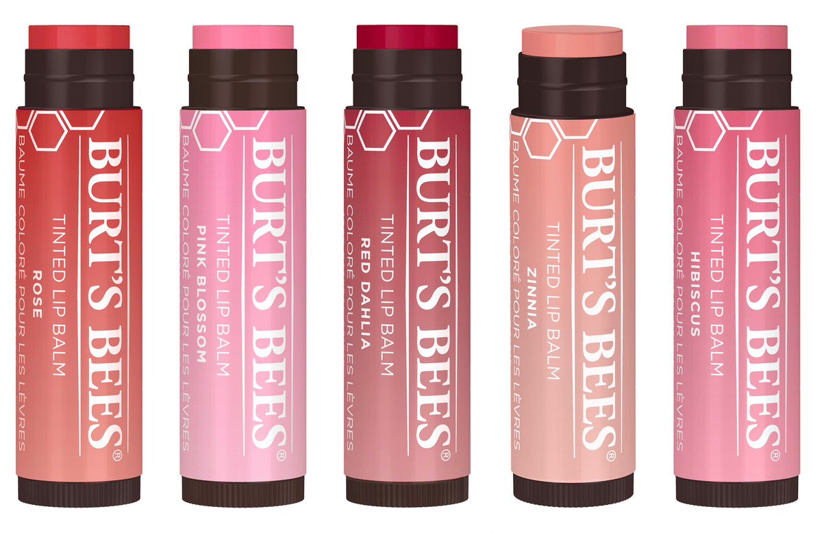 Burt's Bees Tinted Lip Balm - Flere farver