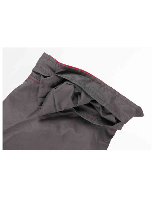 Trixie Regenjas Lorient Rood&Grijs - Hondenkleding