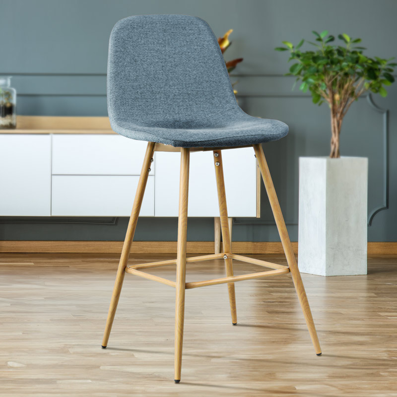 Tabouret 'Elyna' bleu