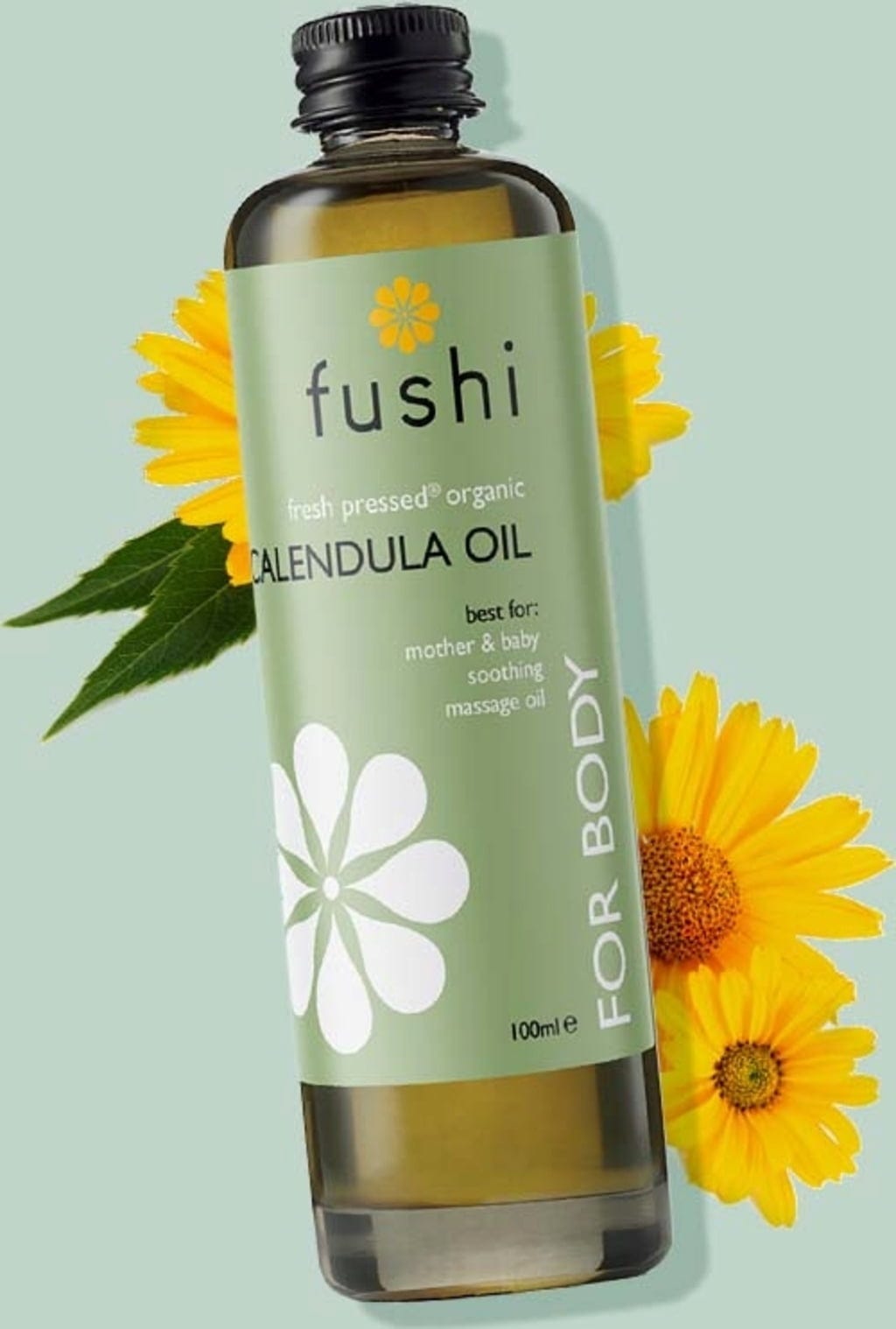 fushi  Calendula Oil, infused in Almond oil, 100 ml