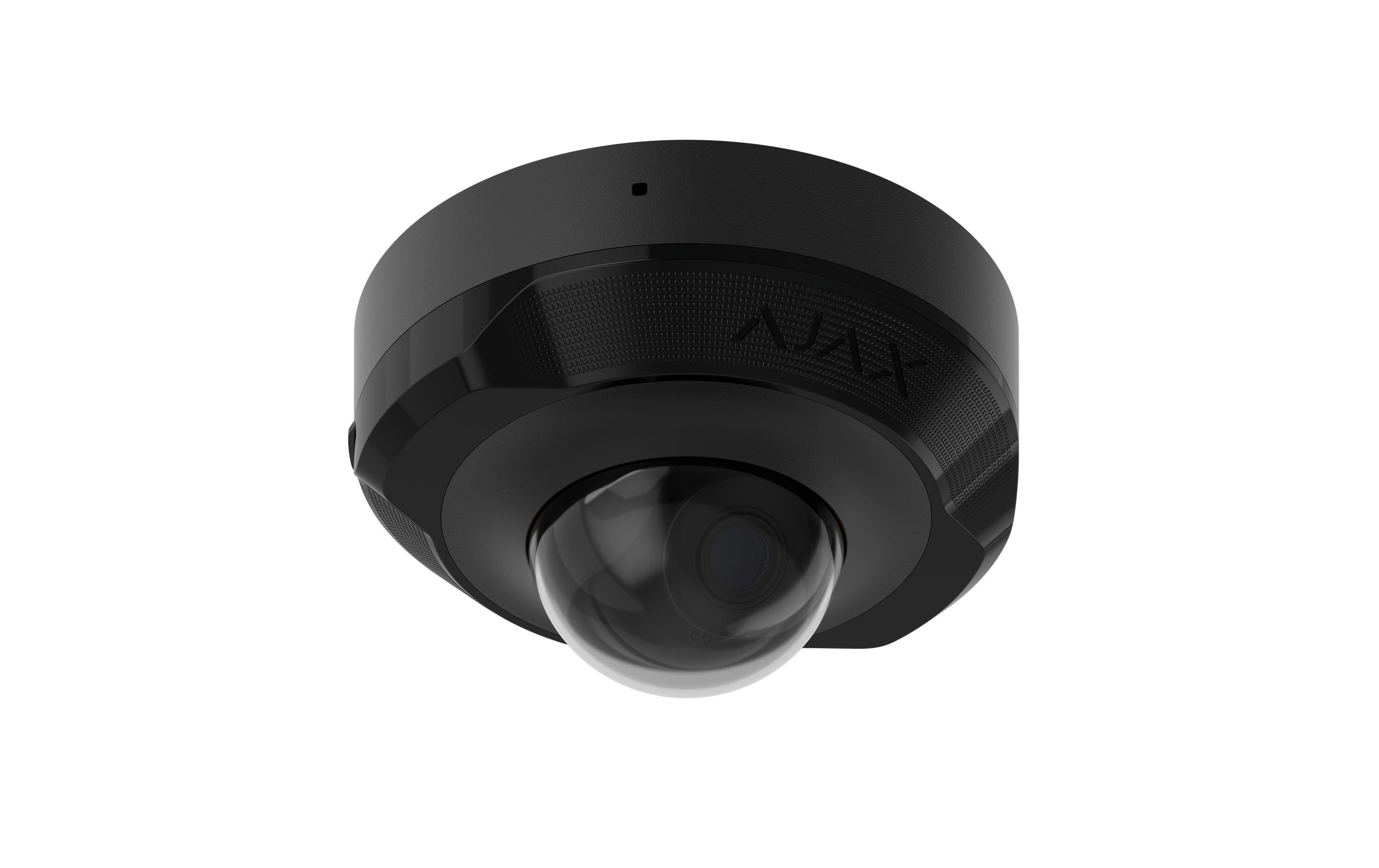 Netzwerkkamera DomeCam Mini (5 Mp/4 mm) Schwarz<br>Kabelgebundene IP-Überwachungskamera mit KI