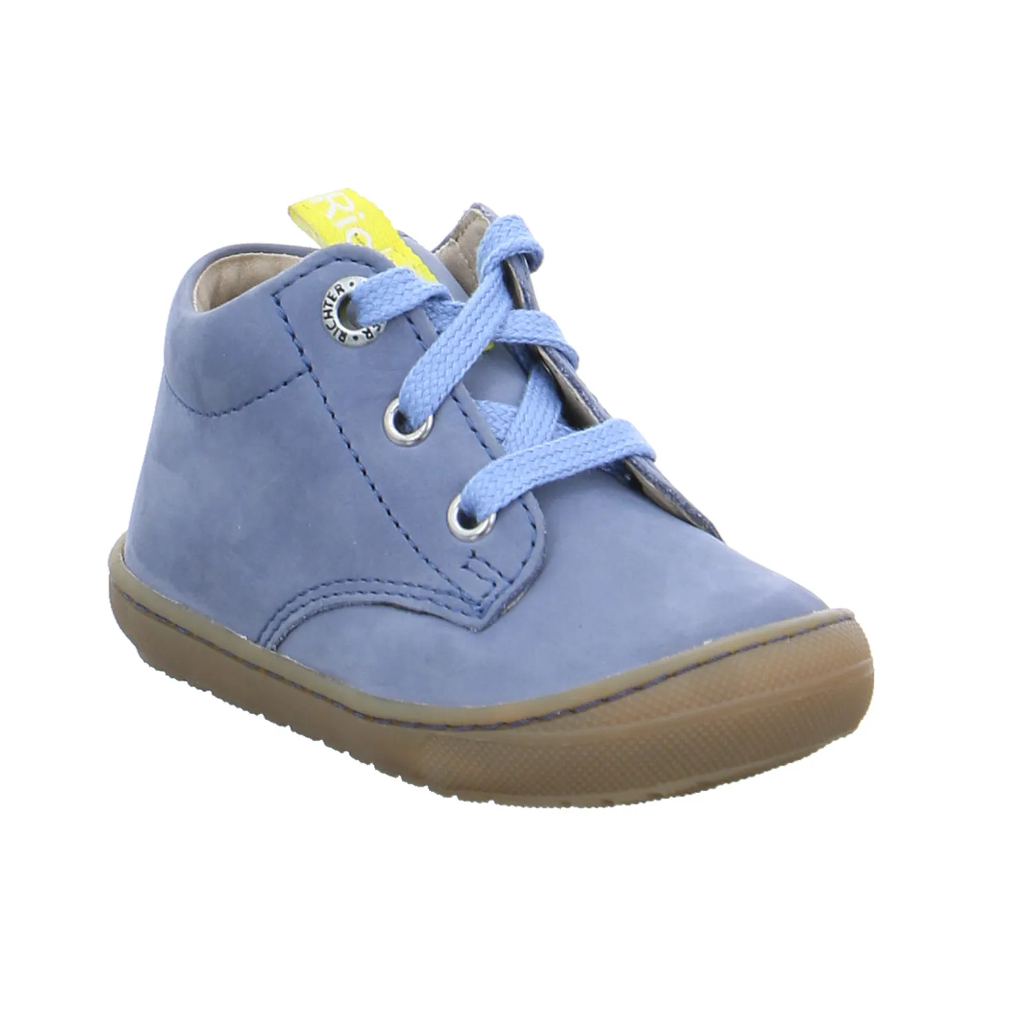 RICHTER Lauflernschuh Blau Leder  Bottine