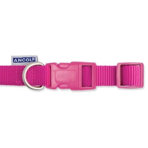 Coleira ajustável de nylon para cães Ancol