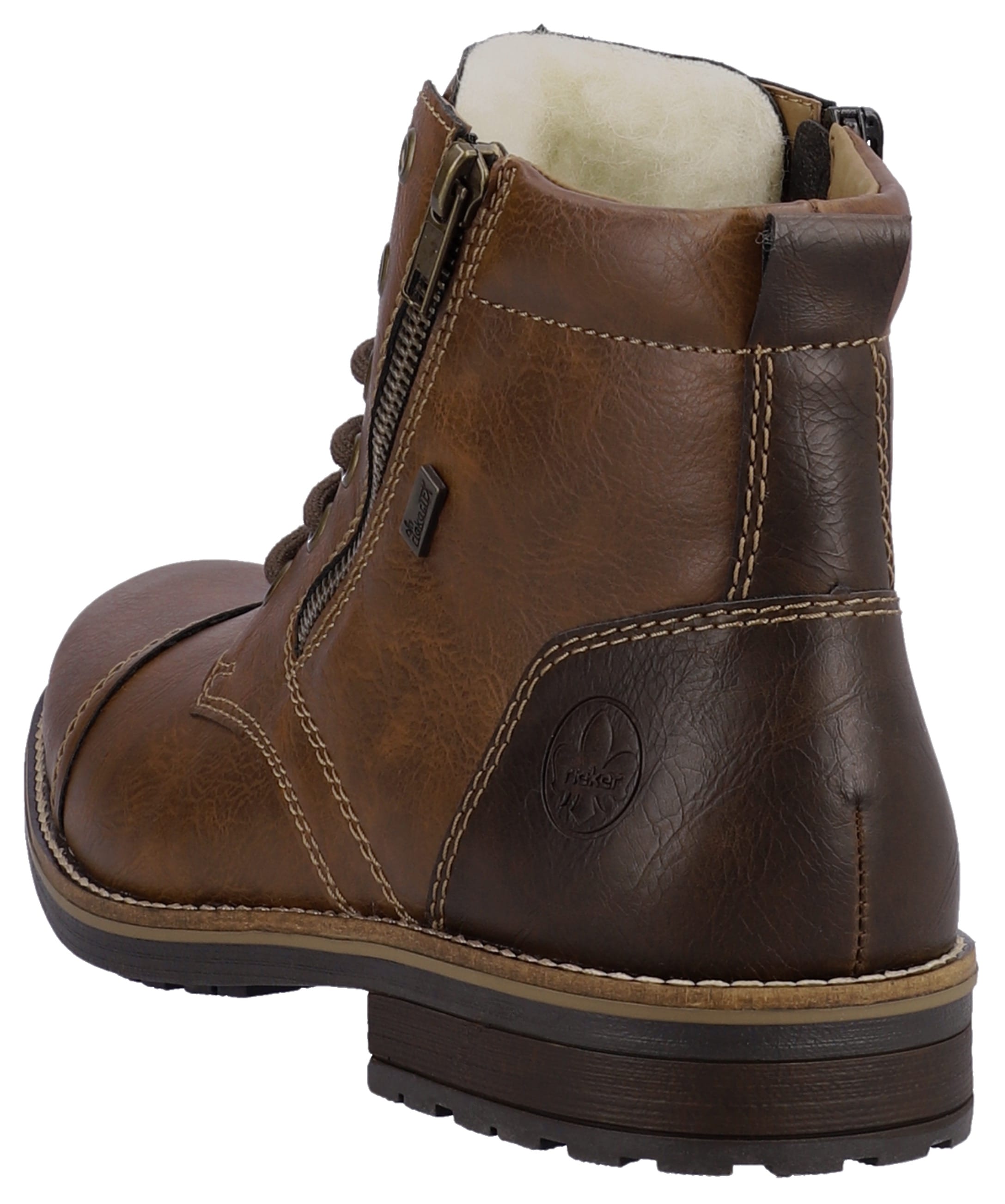 Rieker Winterstiefelette  , Schnürboots, Winterboots in schmaler Form