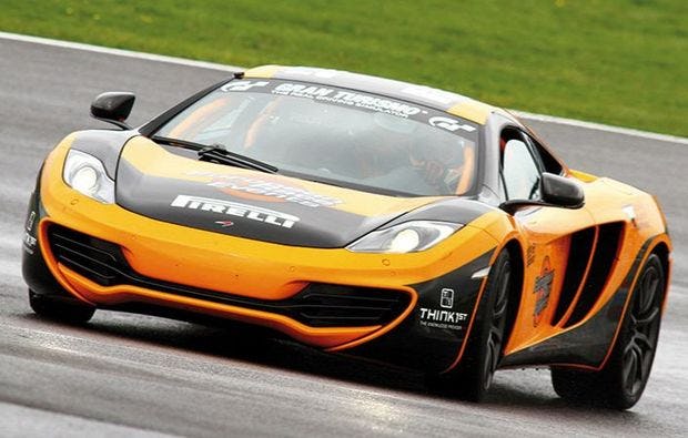 Renntaxi McLaren MP4-12C fahren auf dem Lausitzring als Geschenk