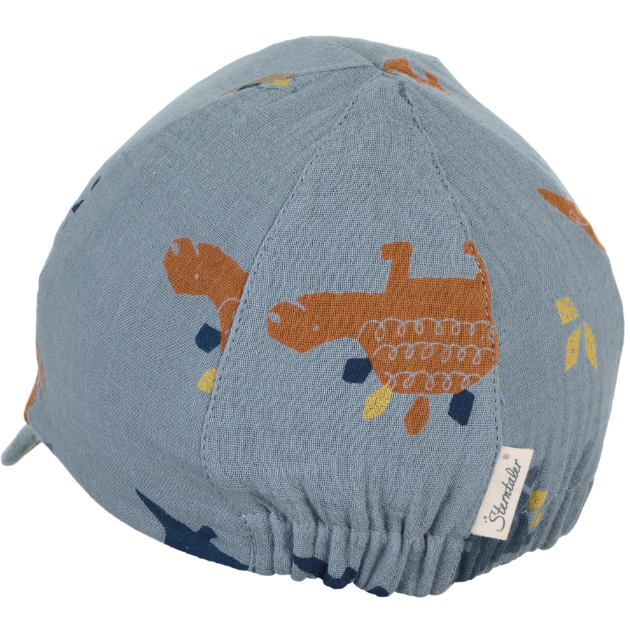 Sterntaler Schirmmütze Dinos hellblau