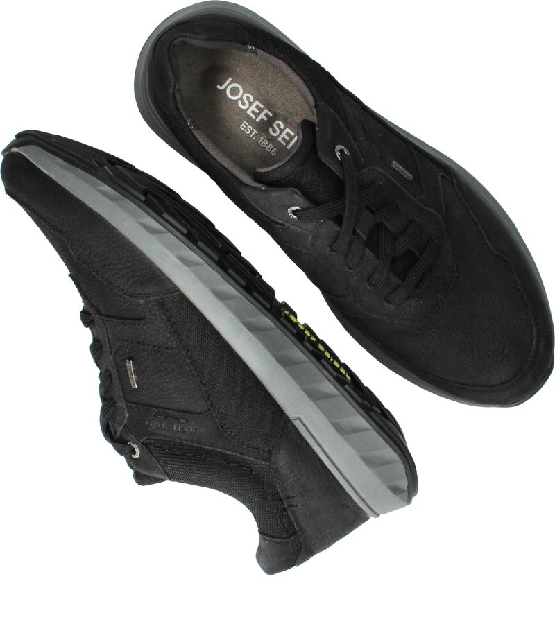 Josef Seibel Cameron 52 Sneakers Zwart Heren