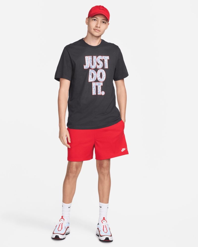T-shirt Nike Sportswear Noir & Gris pour homme