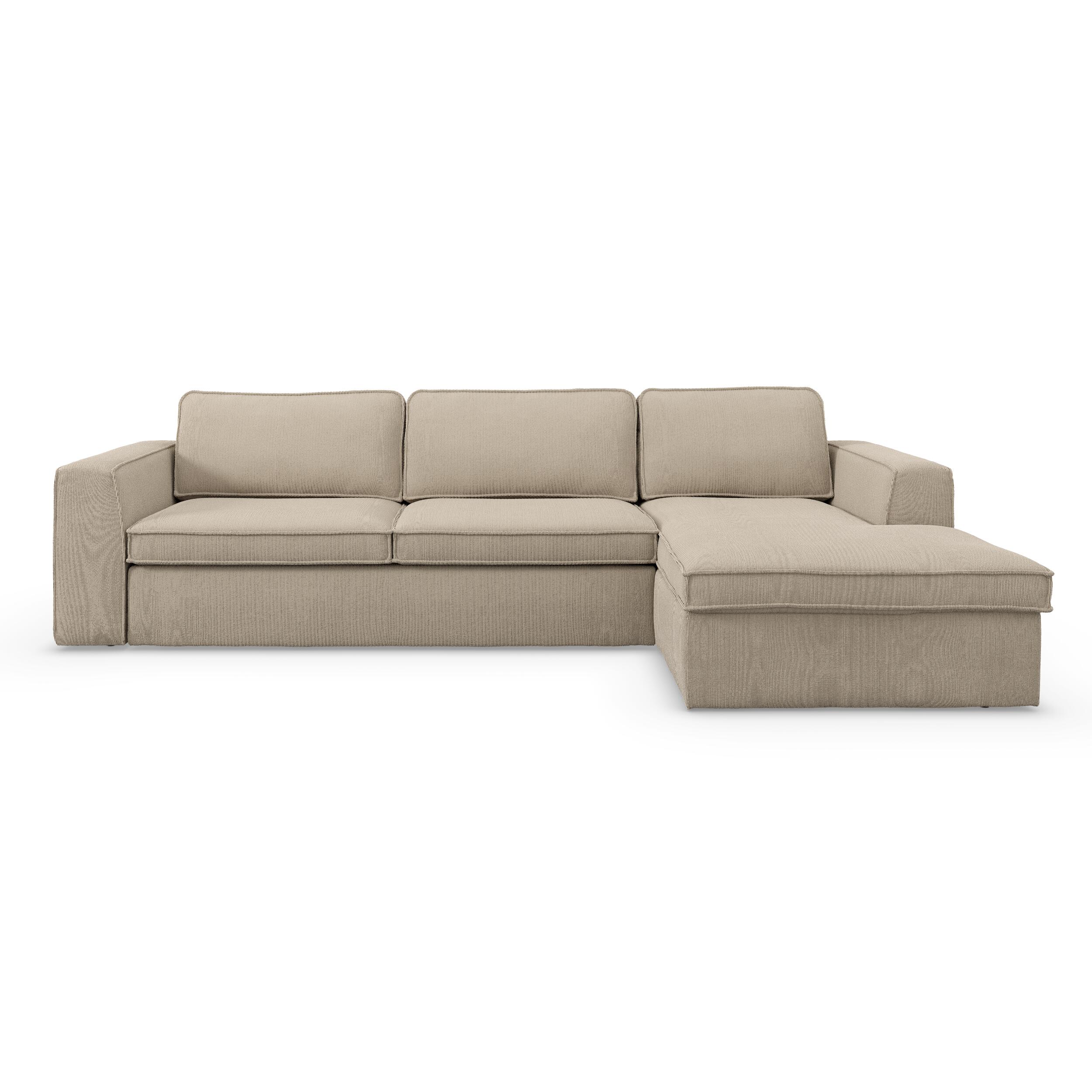 Runar højrevendt sofa med chaiselong