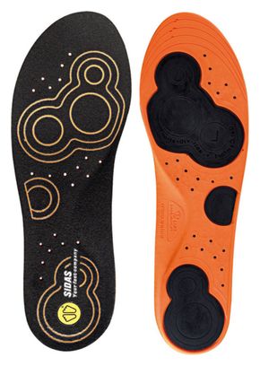 Paire de Semelles SIDAS DOUBLE COMFORT Noir Orange
