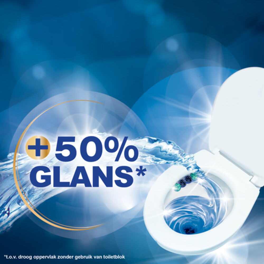 Witte Reus Toiletblok Blauw Actief Bloesem2 stuks