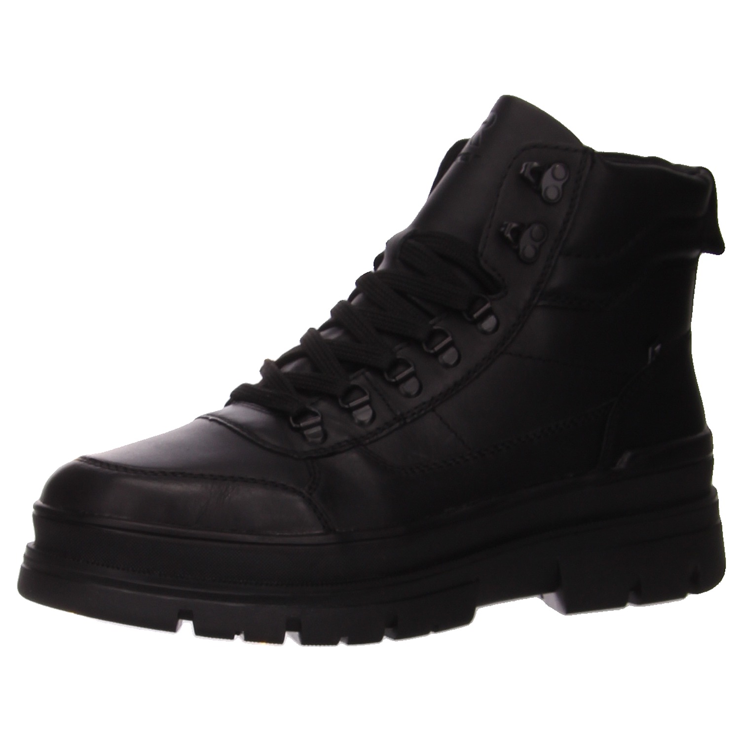 Rieker Schnürboots schwarz schwarz