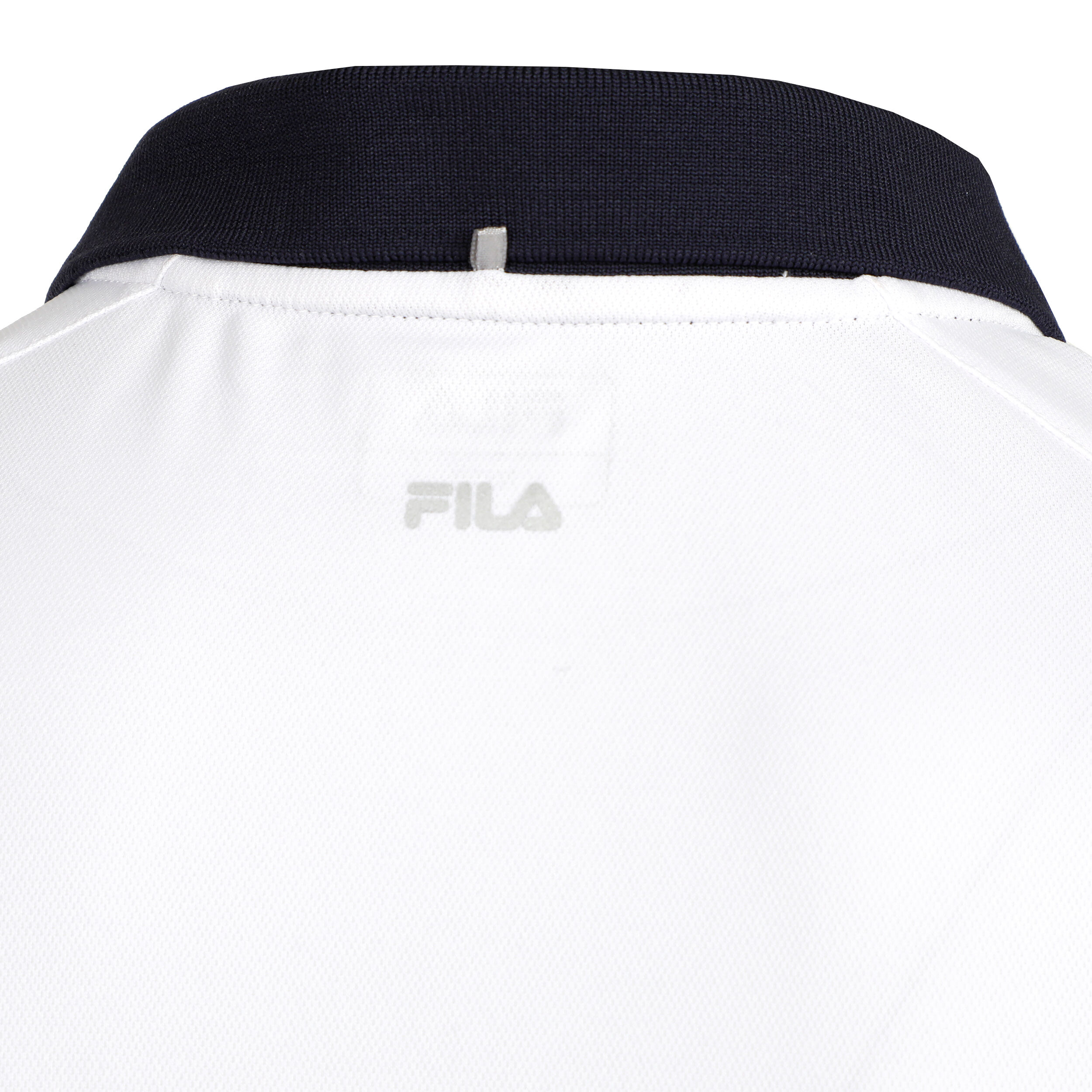 Fila Jayden Polo Hommes - Blanc , Bleu Foncé