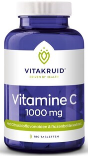 Vitakruid Vitamine C 1000MG Tabletten 180TB