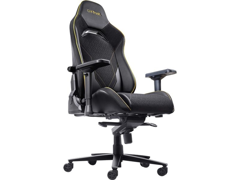 Trust Gaming-Stuhl GXT 721 Ruya Pro Schwarz Komfortabler Premium-Gaming-Stuhl