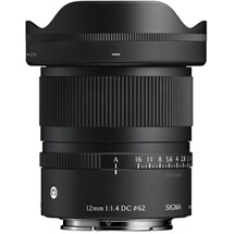 Objectif à Focale fixe Sigma 12MM F1.4 DC POUR FUJI X MOUNT CTP