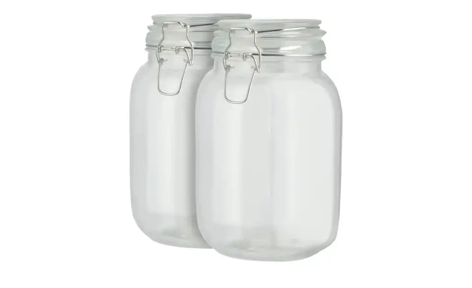 Aufbewahrungsglas 20cm, 2er-Set