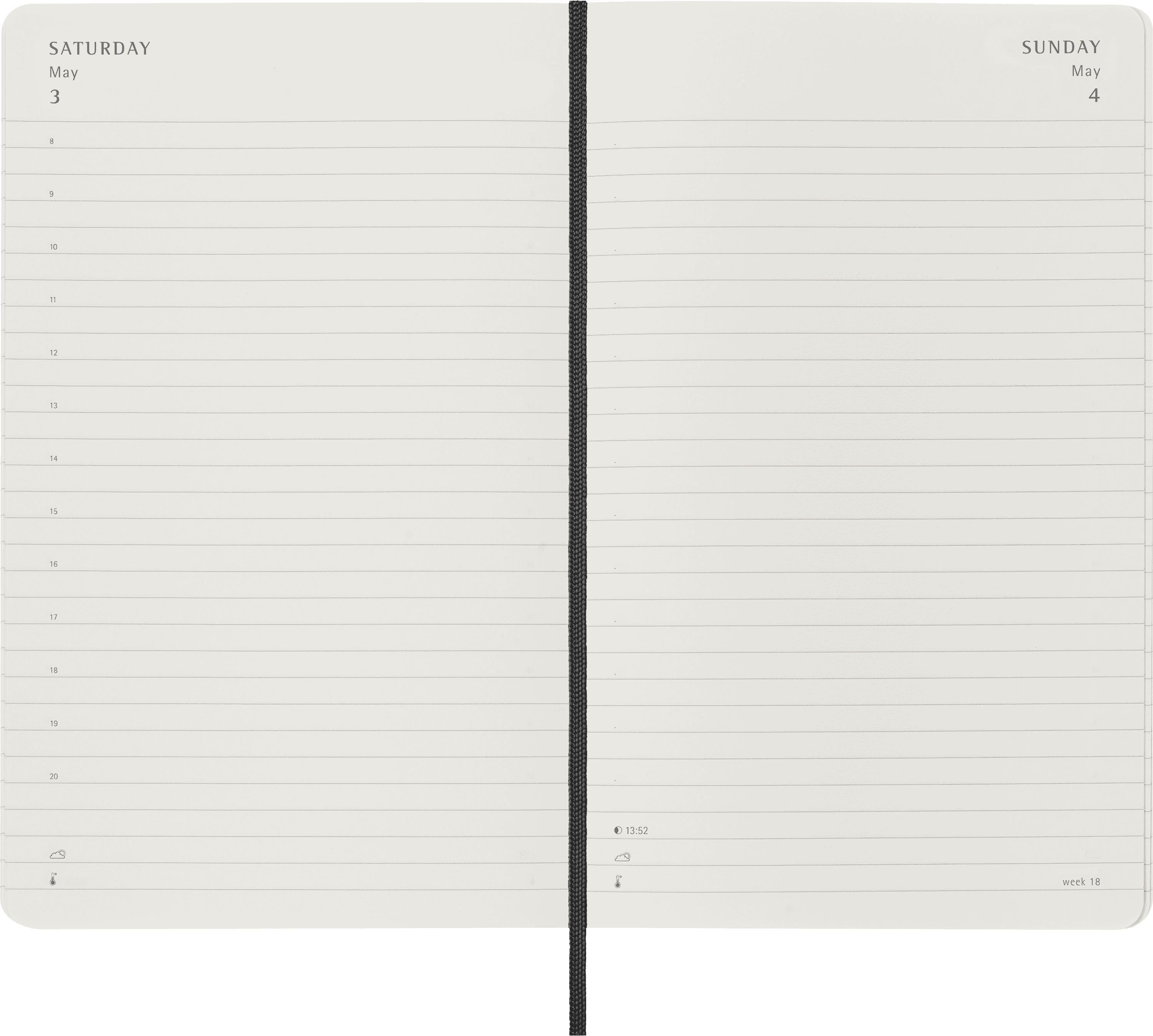 Classic Planner 2025 Large Daily, soft cover, 12 months