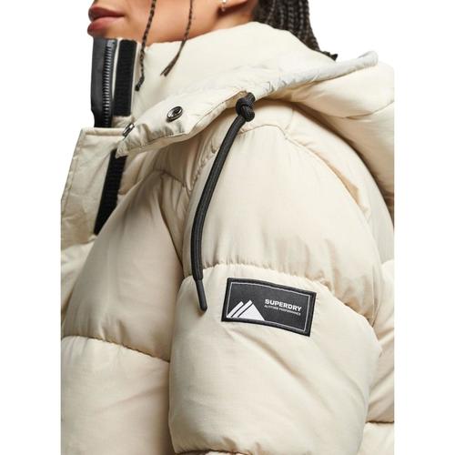 Superdry - TOUCHLINE PADDED JACKET Beige