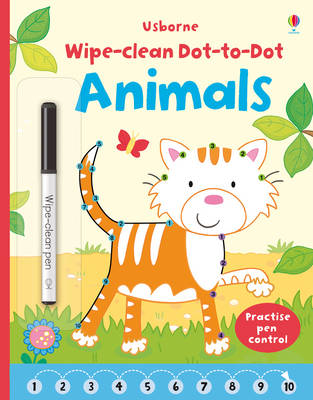 Wipe-clean Dot-to-dot Animals - Wipe-clean Dot-to-Dot (Paperback)