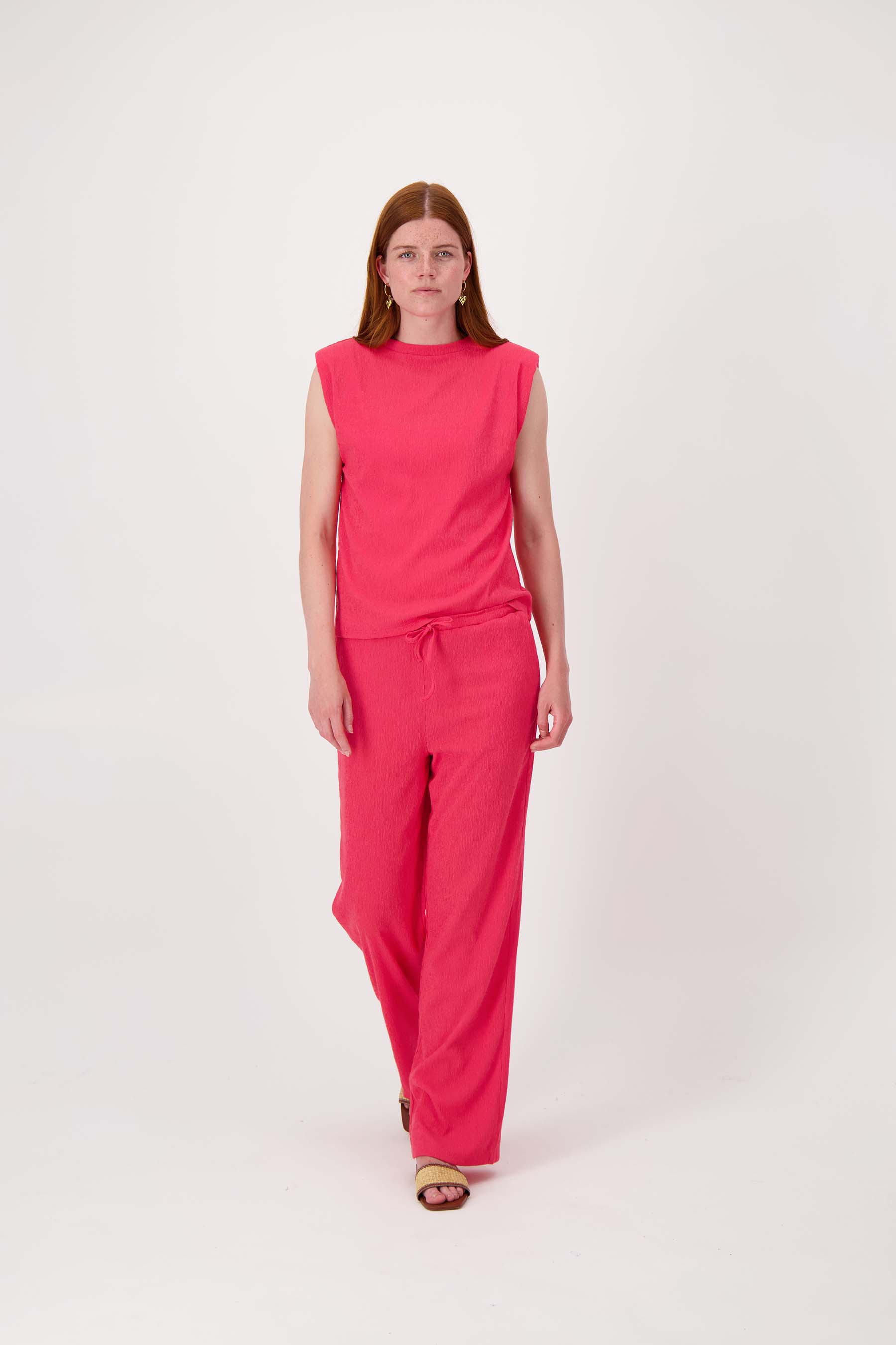 crincle broek wijd model