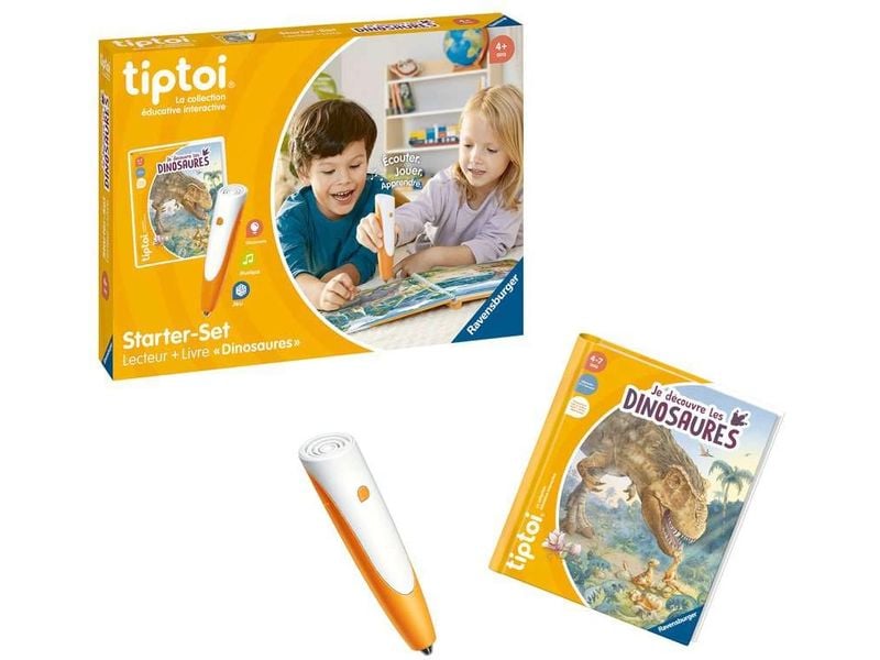 tiptoi Starter-Set Stift und Bilderbuch Les dinosaures -FR- Das spielerische Lernsystem
