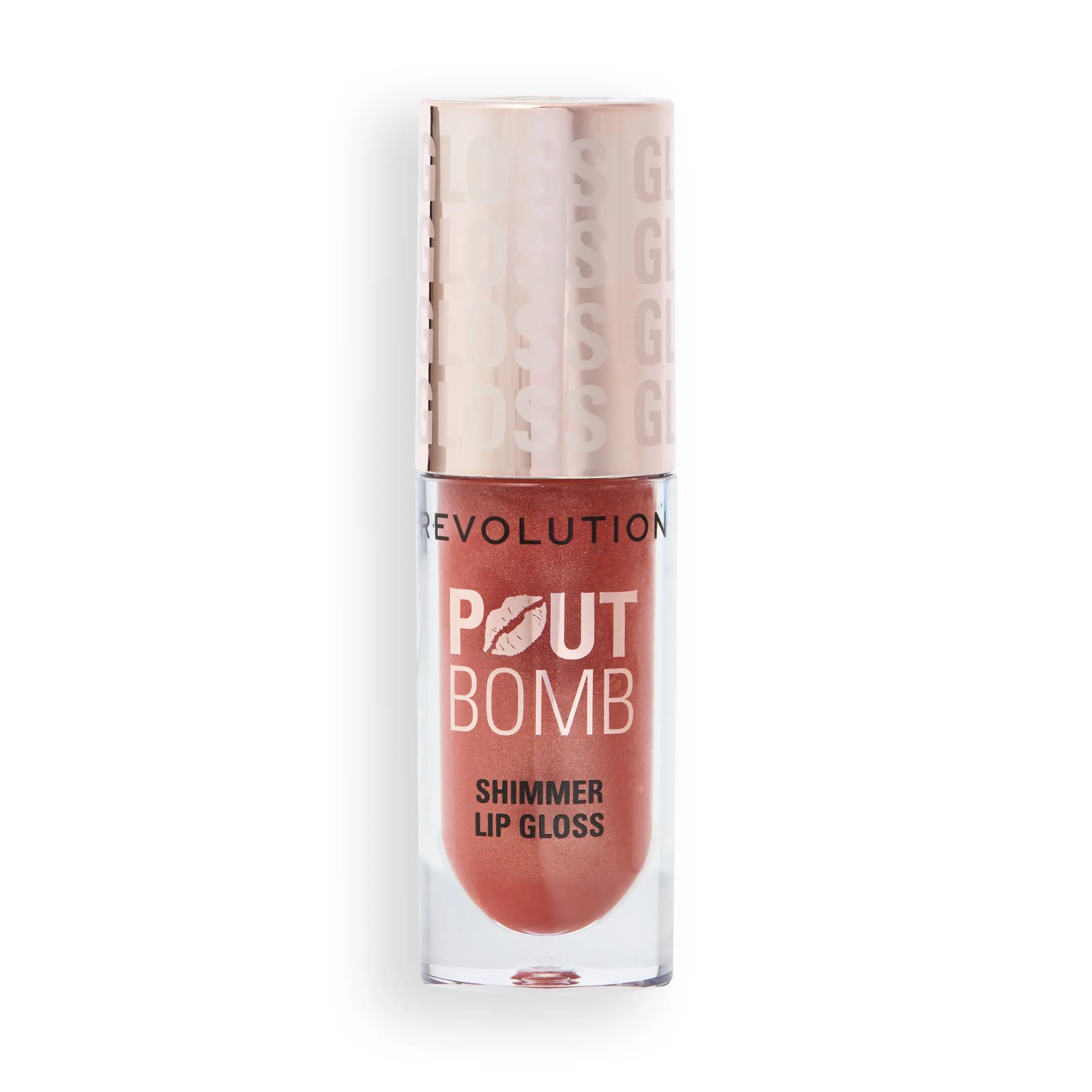 Pout Bomb Shimmer Gloss Nude Glow