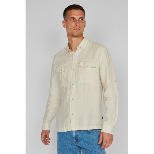 Matinique Harosch Heritage Skjorte, Oyster Gray, M